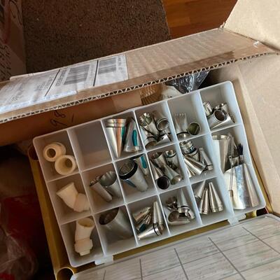 lot 308- (3) boxes of misc. baking materials