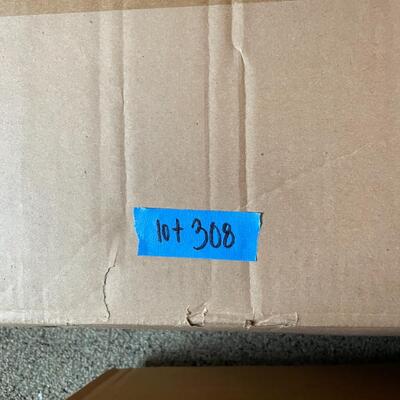 lot 308- (3) boxes of misc. baking materials