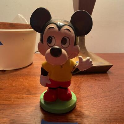 lot 312- vintage Disney Mickey Mouse bobble head