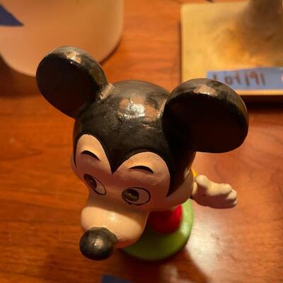 lot 312- vintage Disney Mickey Mouse bobble head