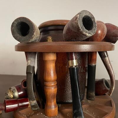 lot 316- Misc. antique pipes