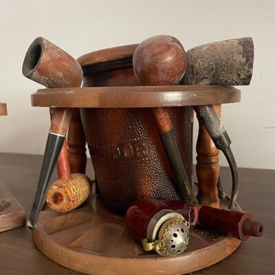 lot 316- Misc. antique pipes