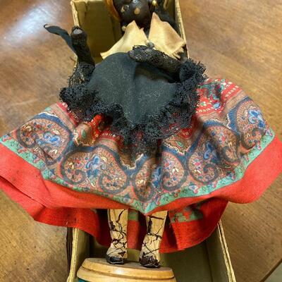 Vintage Caribbean doll 8â€ 