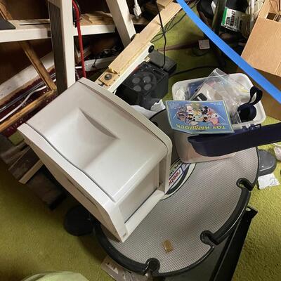 lot 325- precor 718e, misc. tools and supplies