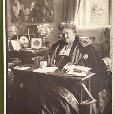 LOT 108 - Original Photograph - Helen Countess - Dowager of Radnor