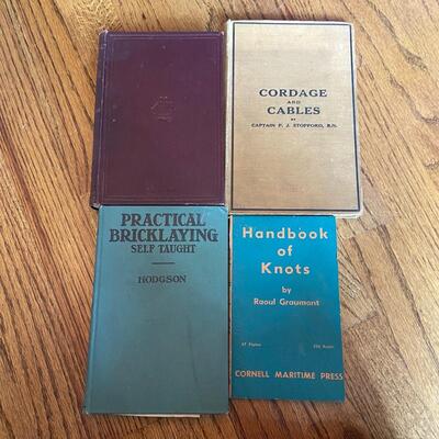 LOT 93 - Vintage Tactical Themed Books (4 books), 1907-1945