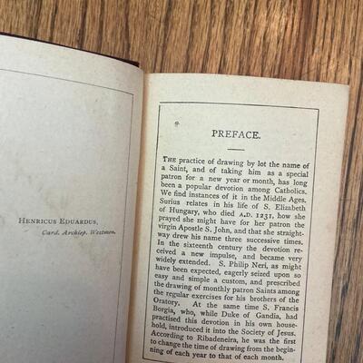 LOT 110 - Christian and Catholic Theme, Mini Books (6 books), 1877-1950