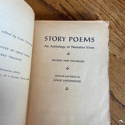 LOT 120 - Antique Poetry Books (6 books), 1876-1958)