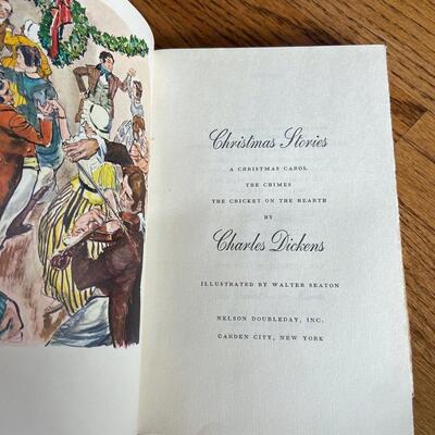 LOT 122 - Classic Christmas Books, Vintage (2 books), 1955