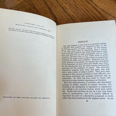 LOT 127 - Antique Writing Theme Books (2 books), 1907-1929