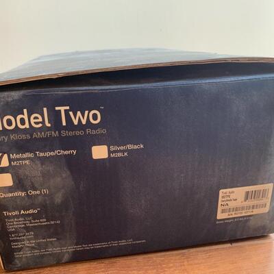 #207 Tivoli Audio Model Two Stereo Radio NEW