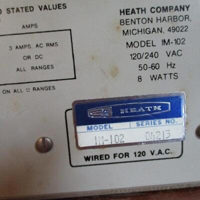 Vintage Heathkit Digital Multimeter Model IM-102