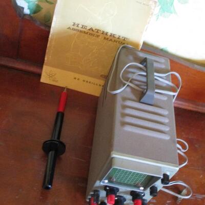 Vintage Heathkit DC Oscilloscope Model 10-10