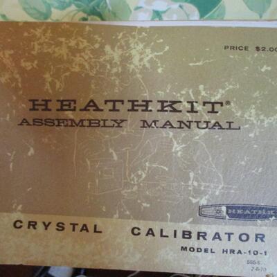 Vintage Heathkit Crystal Calibrator Model HRA-10-1