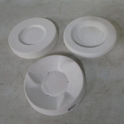 Glass Kiln Casting Molds - Ripple Plate Mold