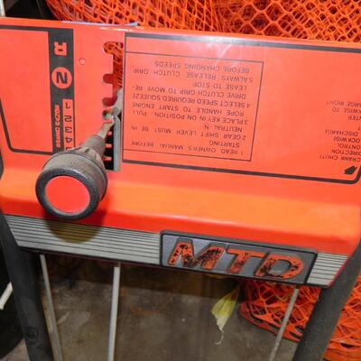 LOT 4  MTD SNOWBLOWER