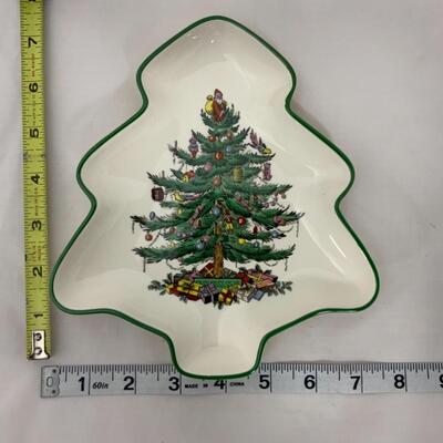 [43] SPODE | Small Christmas Tree Plate