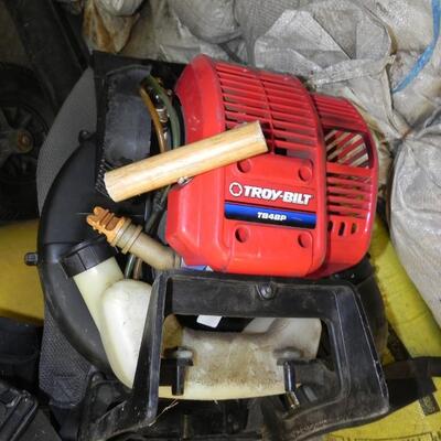 LOT 15  TROYBILT BACKPACK BLOWER 