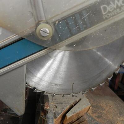 LOT 6  DEWALT 10" POWER MITER BOX