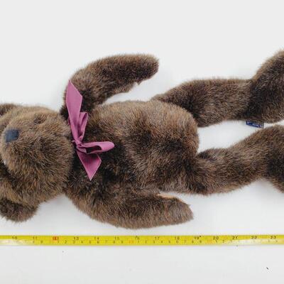 THE BOYD'S COLLECTION LTD POSEABLE STUFFED BEARS WITH JOINTED LIMBS
