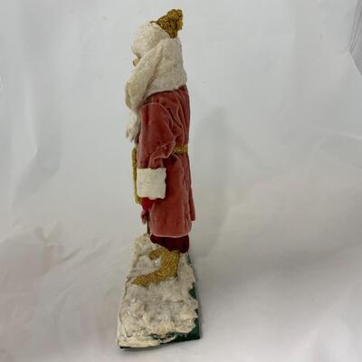 [59] VINTAGE | Father Christmas Figure | Cotton Construction