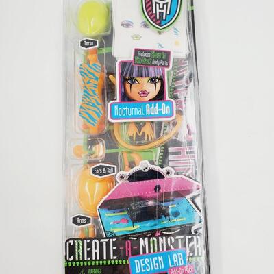 MONSTER HIGH CREATE-A-MONSTER DESIGN LAB ADD ON PACK 