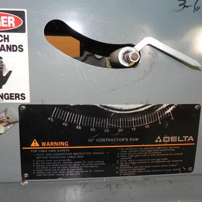 LOT 29   DELTA  ROUTER TABLE SAW