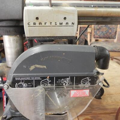 LOT 28  CRAFTSMAN SAW