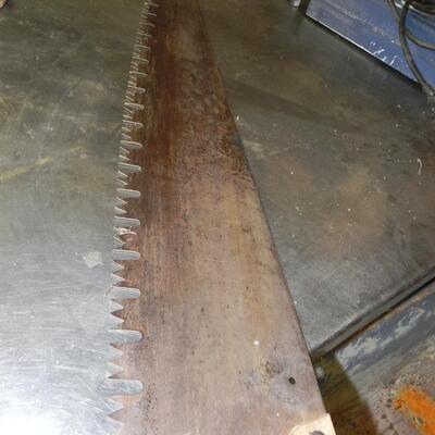 LOT 27  ANTIQUE HAND SAWS