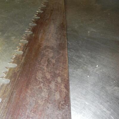 LOT 27  ANTIQUE HAND SAWS