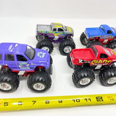 LARGE TOY MONSTER TRUCK LOT