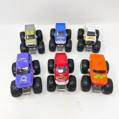 LARGE TOY MONSTER TRUCK LOT