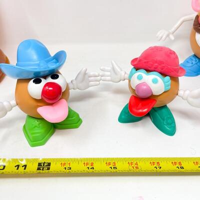 MR. & MRS. POTATO HEAD FAMILY LOT - 1985 & 1995 MODELS