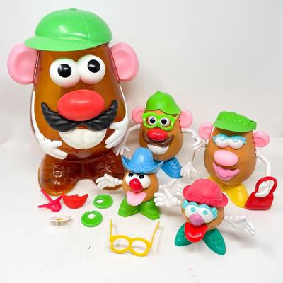 MR. & MRS. POTATO HEAD FAMILY LOT - 1985 & 1995 MODELS
