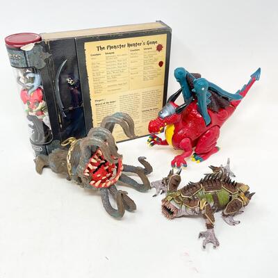 MONSTERS & DRAGONS TOY LOT