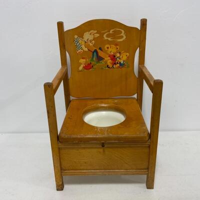 [66] VINTAGE | Doll Bassinet | Potty Chairs 