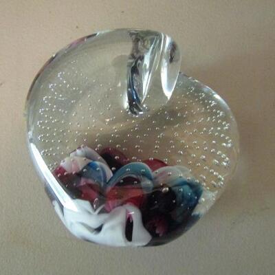Hand Crafted Paperweight Signed by Artist- 4