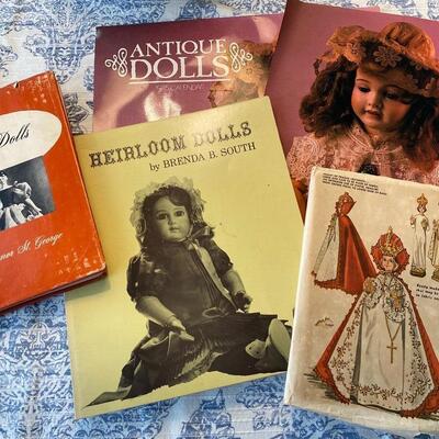 Vintage Doll Books and pattern