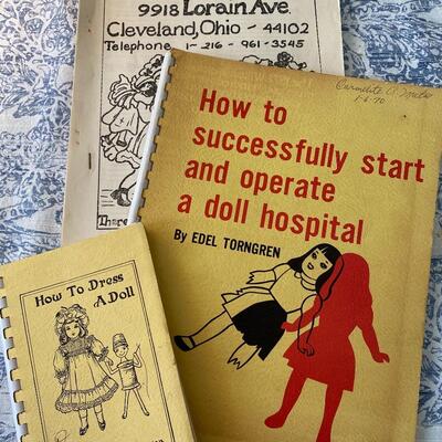 Vintage Doll Manuals