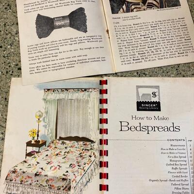 Lot of vintage Sewing and  Knitting Booklets