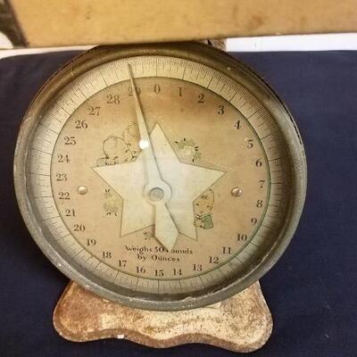 Vintage Baby Scale