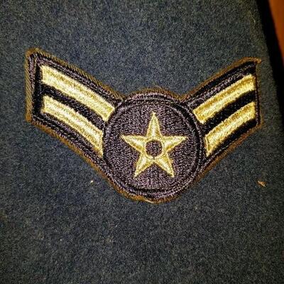 Military lot 2 pc uniform & coat