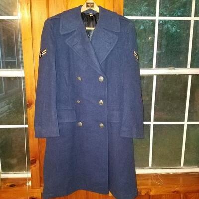 Military lot 2 pc uniform & coat