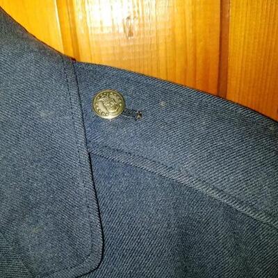 Military lot 2 pc uniform & coat
