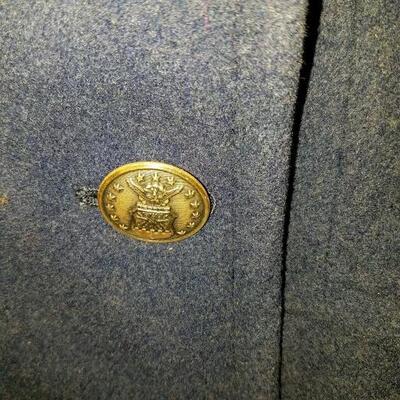 Military lot 2 pc uniform & coat