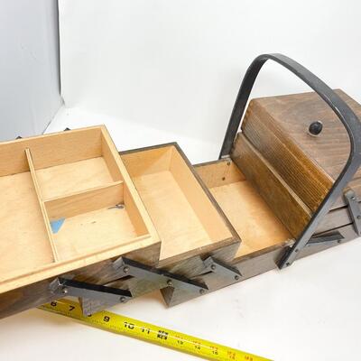 WOODEN BOX LOT