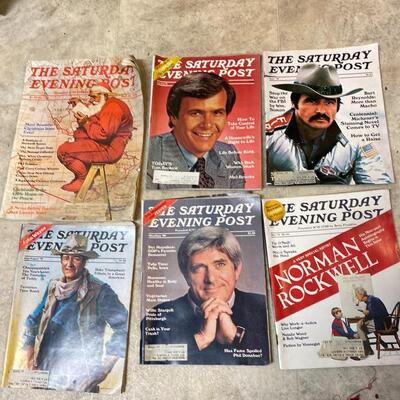 Vintage Saturday Evening Post Lot B