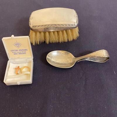 Lot of vintage baby accessories