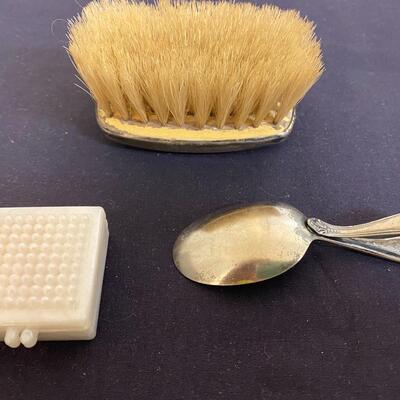 Lot of vintage baby accessories