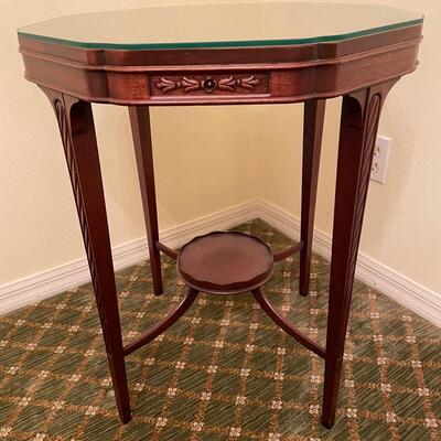 Lot 32  Antique Octagonal Side Table